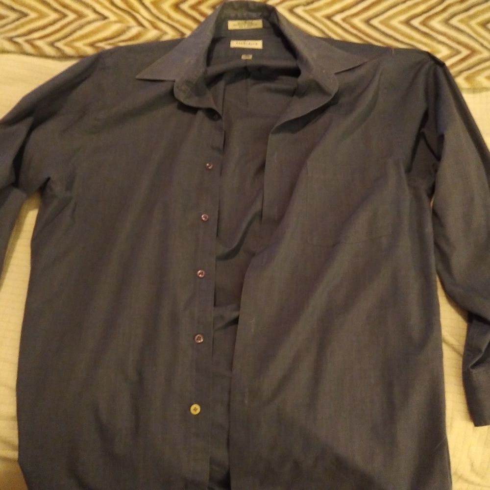 Blue Van Heusen 15 1/2 Men's Dress Shirt